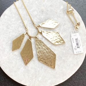 NEW Kendra Scott Mari Geo Fan Necklace